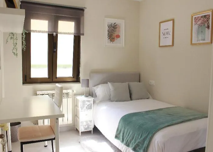 Habitación Centro Cerca De Estación De Buses Y Trenes * Oviedo